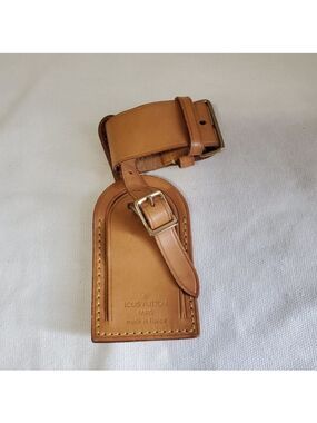 Authentic LV Louis Vuitton Luggage Vachetta Leather